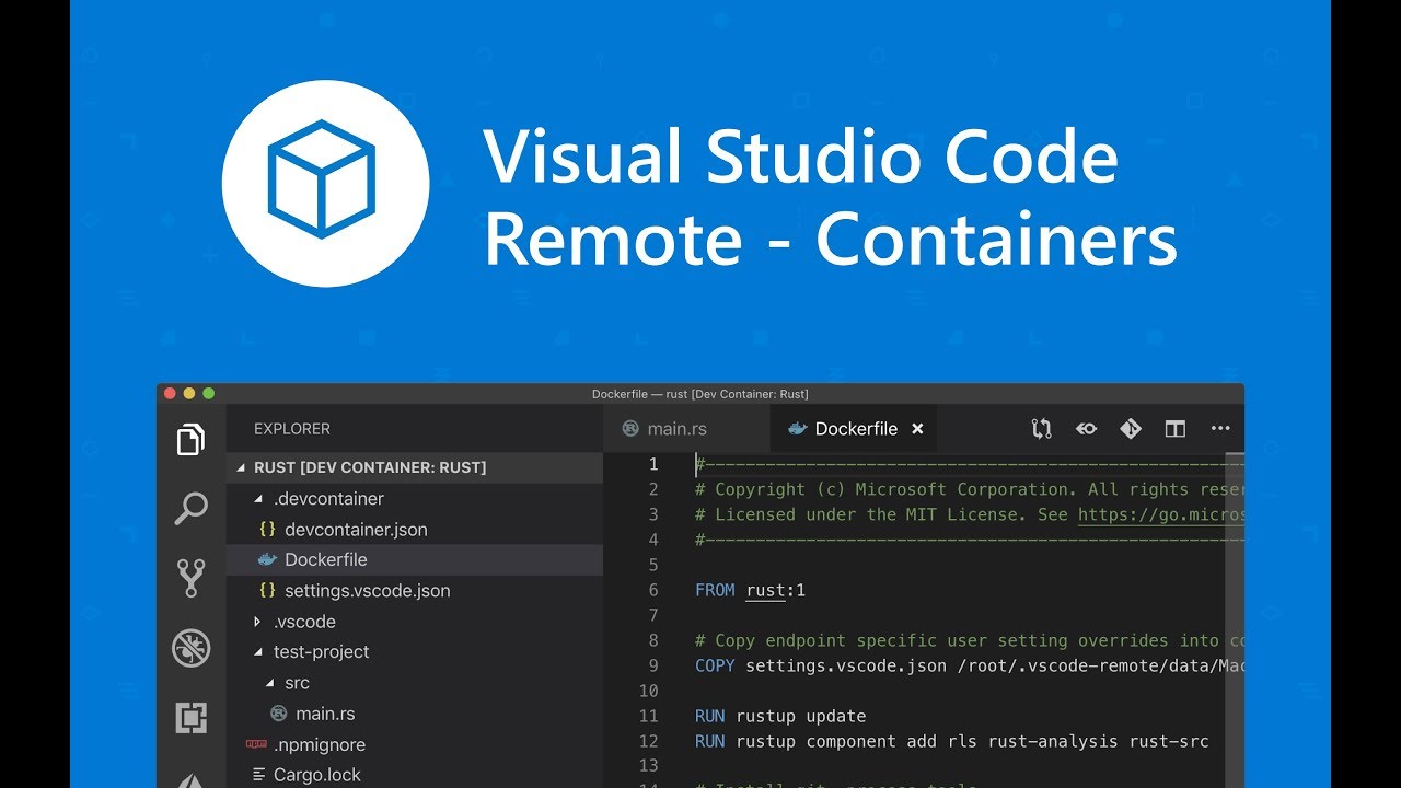 Watch Visual Studio Code Dev Containers on YouTube (opens in new tab).