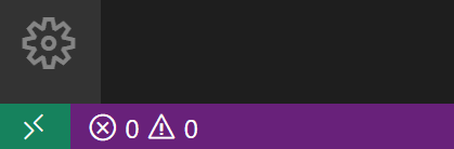 Remote indicator in the Status Bar